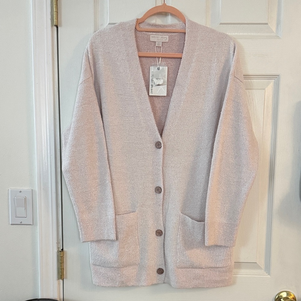 Barefoot Dreams Soft Cream Cardigan